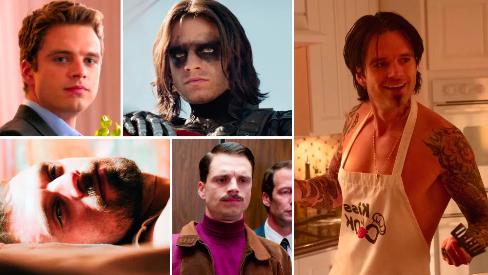 Sebastian Stan's 10 BEST Roles EVER Ranked!  Bucky Barnes, Tommy Lee & MORE! 40th Birthday Special! image 2 Image