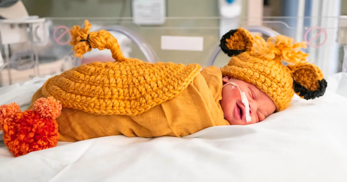 See 8 NICU babies in their handmade Halloween costumes Image