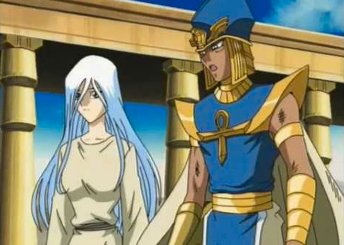 Seto and Kisara in Yugioh Image