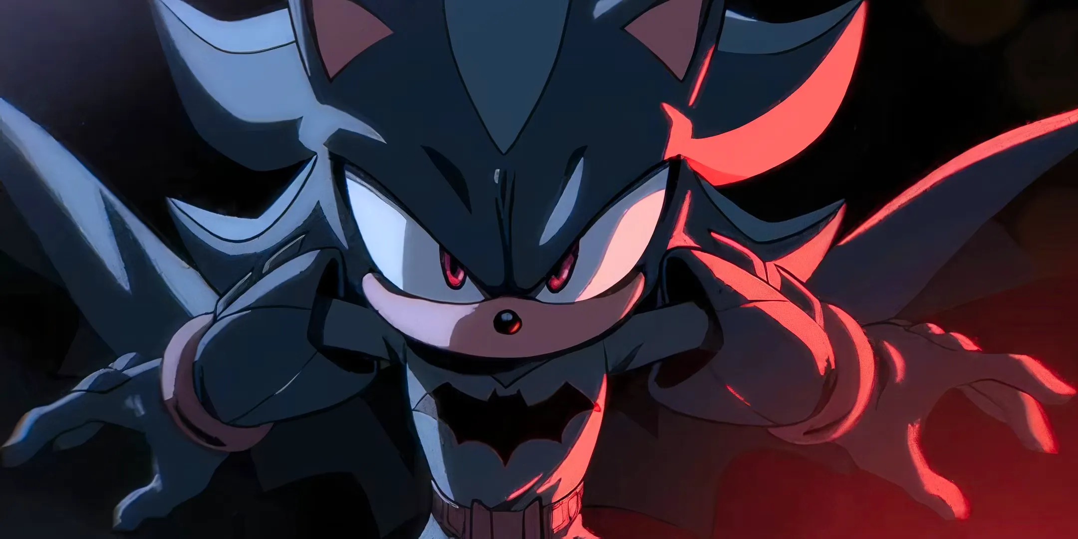 Shadow the Hedgehog as Batman Sonic DC Image