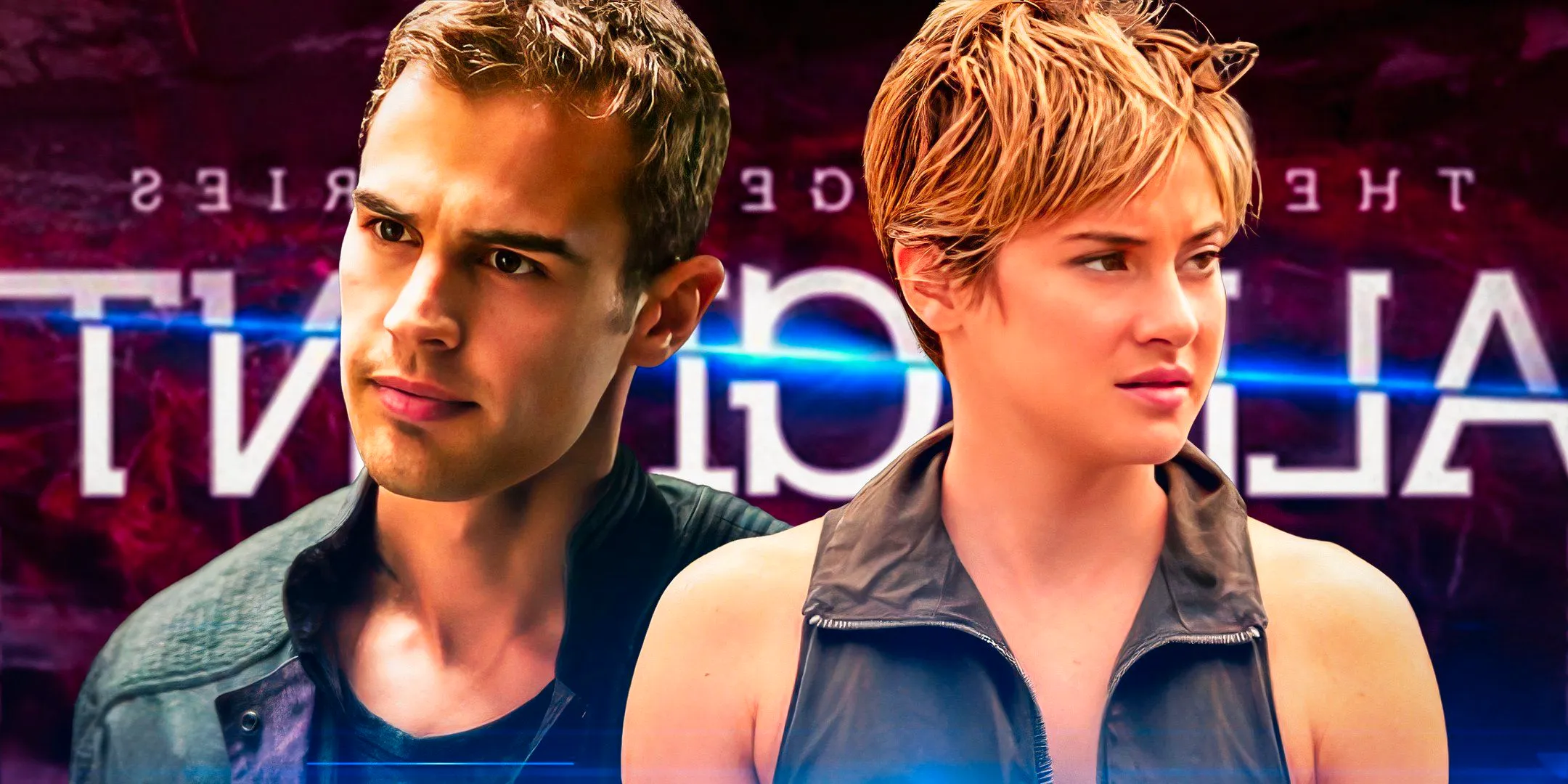 Shailene Woodley as Tris and Theo James as Four in Divergent. Image