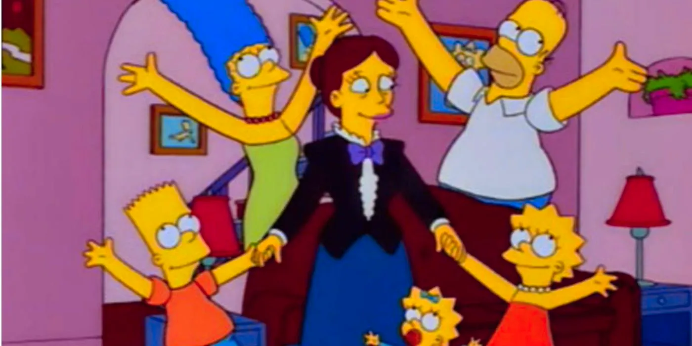 Shary Bobbins in The Simpsons Image