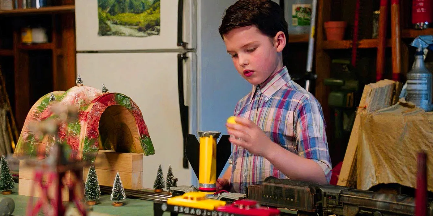 Sheldon in the Young Sheldon pilot Image