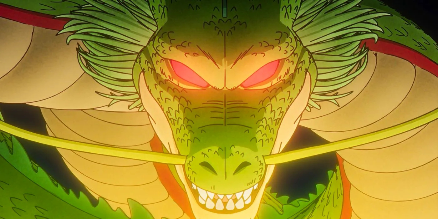 Shenron appears when Gomah summons him. Image