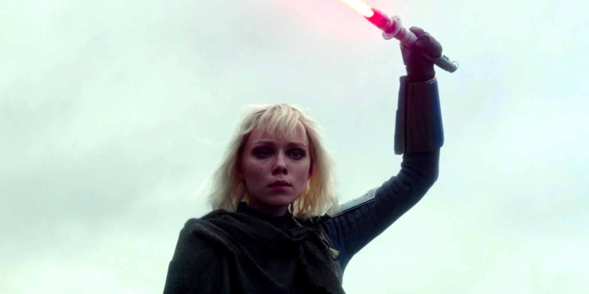 Shin Hati wields her lightsaber in Ahsoka episode 8. Image