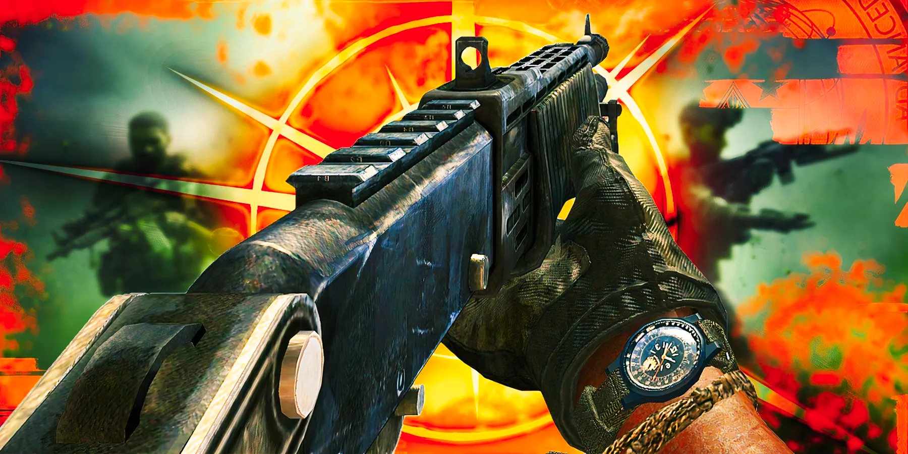 Shotgun being used In Call of Duty Black Ops 6. Image