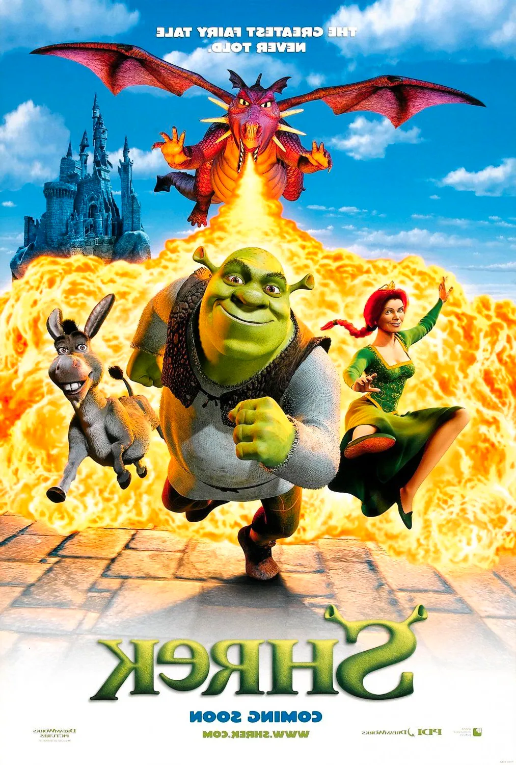 Shrek (2001) Movie Poster Image