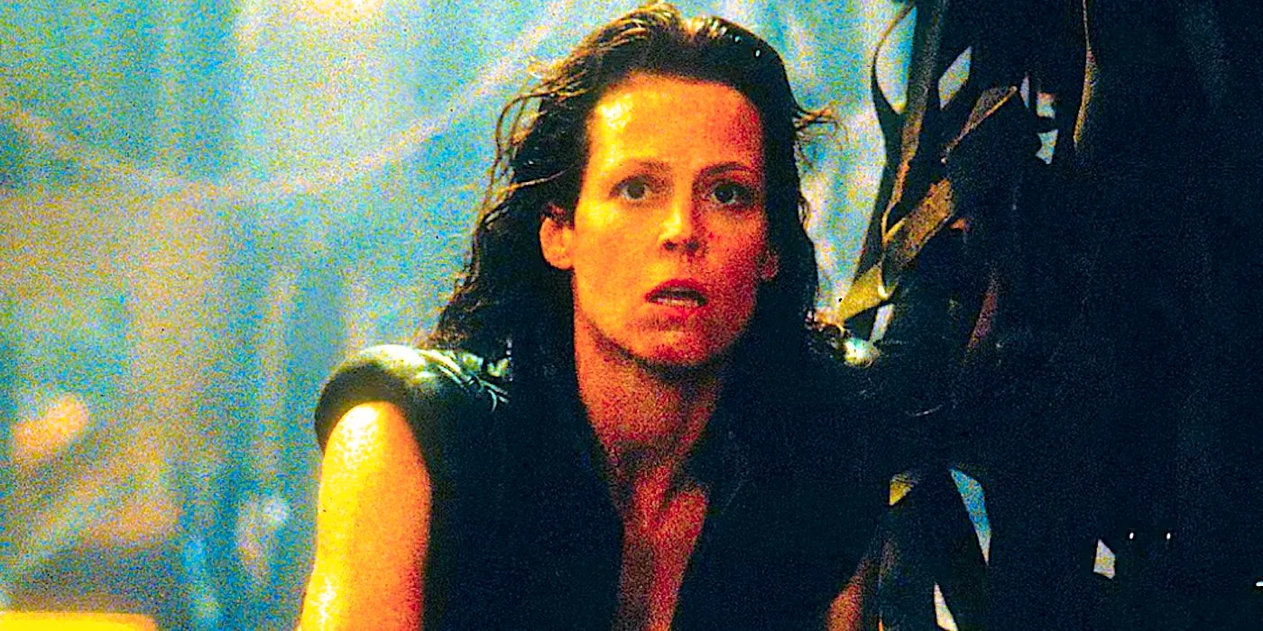 Sigourney Weaver as Ripley clone in Alien Resurrection Image