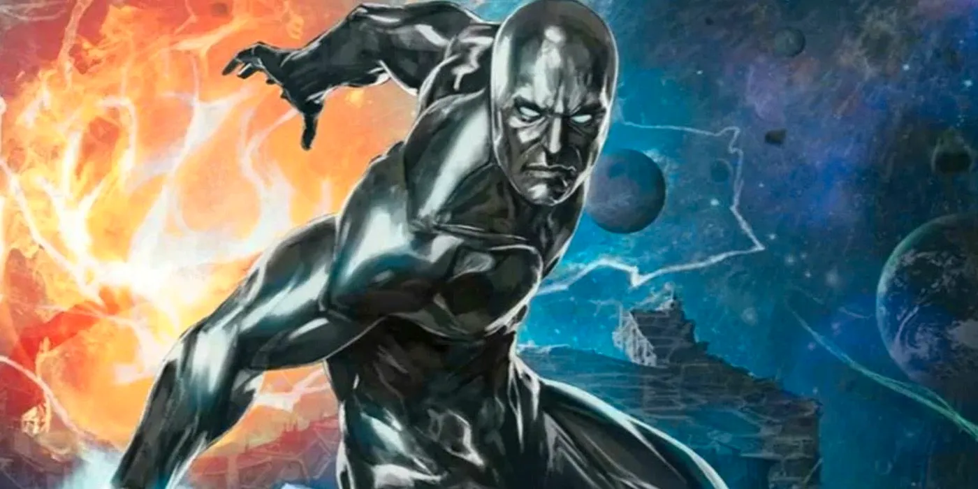 Silver Surfer in space in Marvel Comics Image