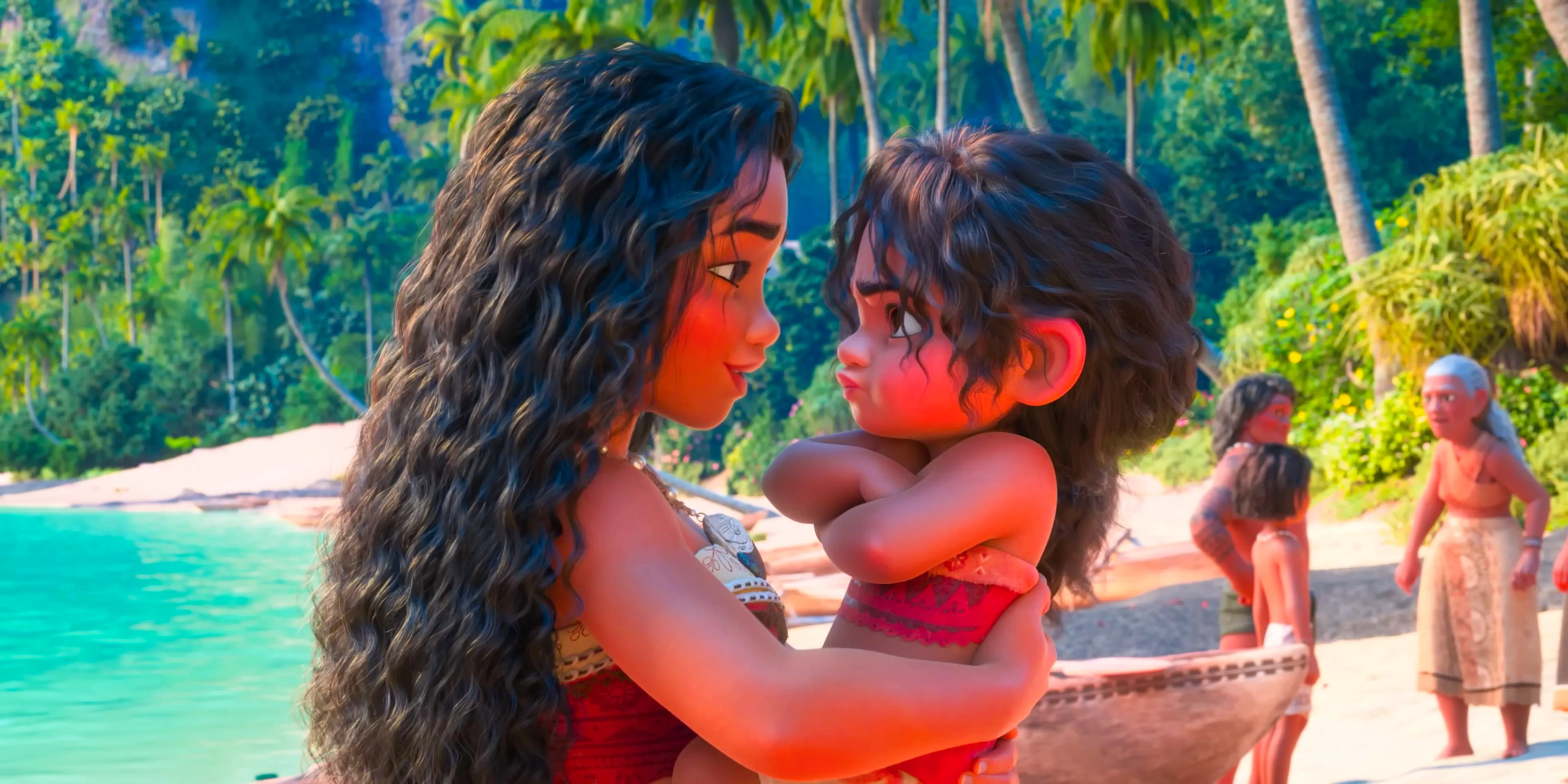 Simea, angry with Moana for being gone for days in Moana 2 Image