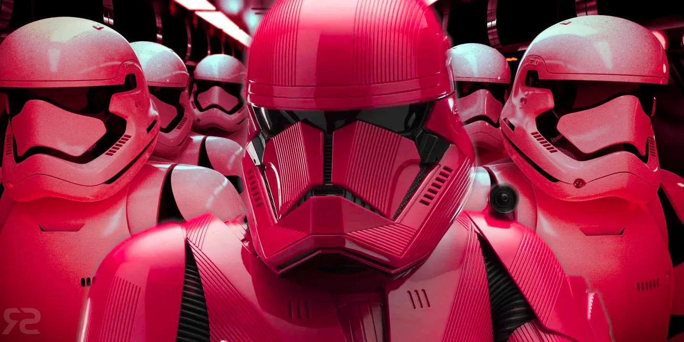 Sith Troopers and First Order Stormtroopers Image