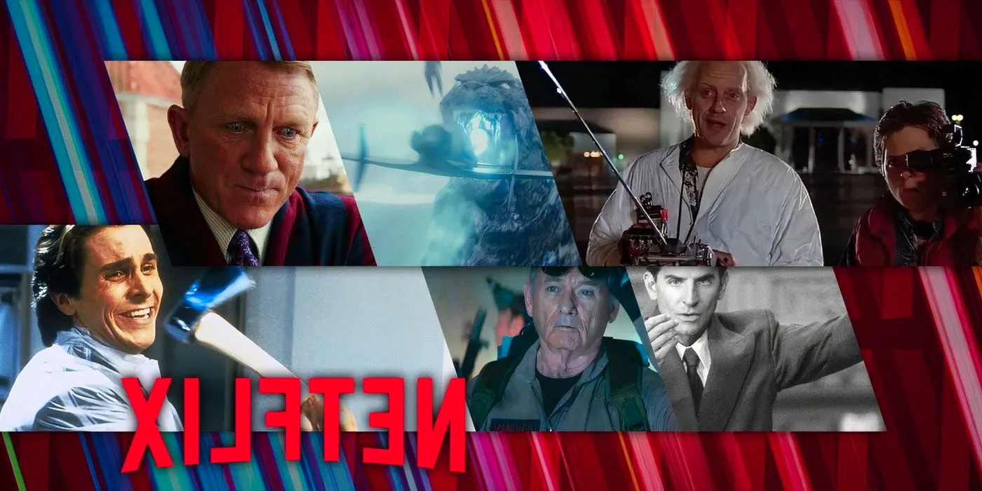 Six of the best movies on Netflix in September 2024 - Back to the Future, Godzilla Minus One, Glass Onion, Maestro, Ghostbusters Frozen Empire, and American Psycho Image