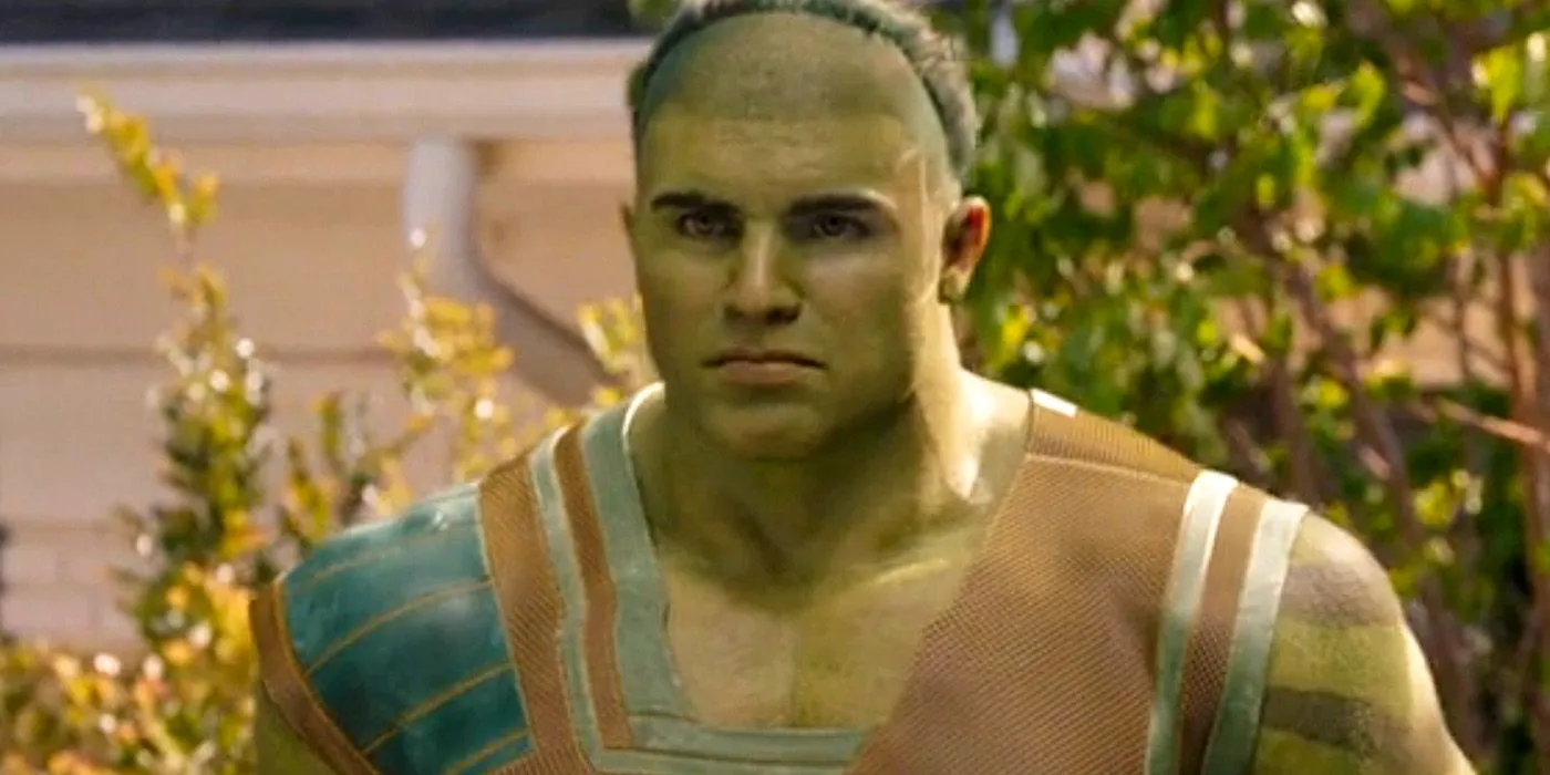 Skaar at a Banner/Walters family barbecue in the She-Hulk season 1 finale. Image