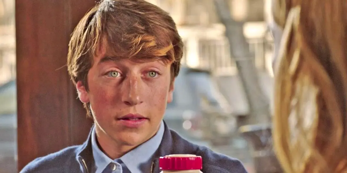 Skyler Gisondo in Santa Clarita Diet looking surprised Image