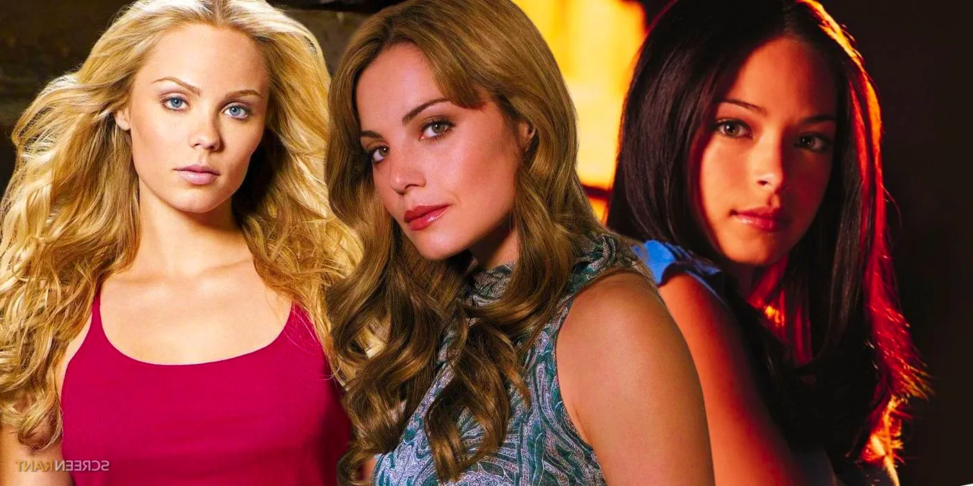 Smallville Stars Erica Durance, Kristin Kreuk and Laura Vandervoort Image