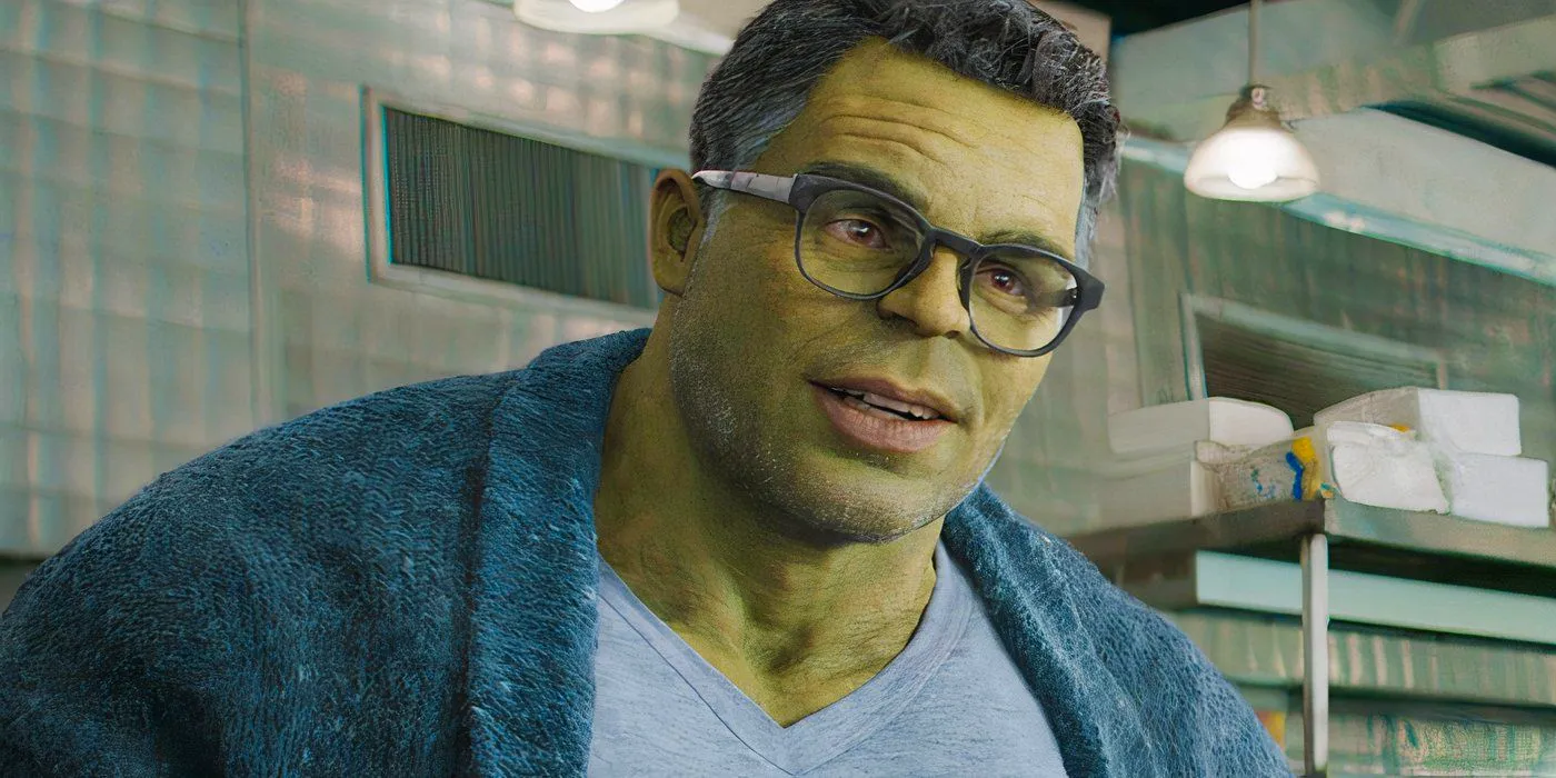 Smart Hulk at lunch in Avengers Endgame Image