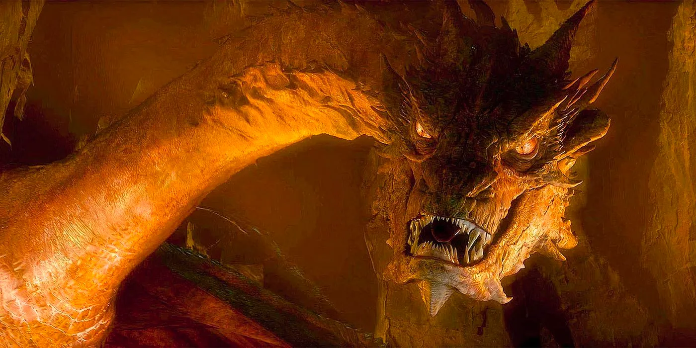 Smaug in The Hobbit Image