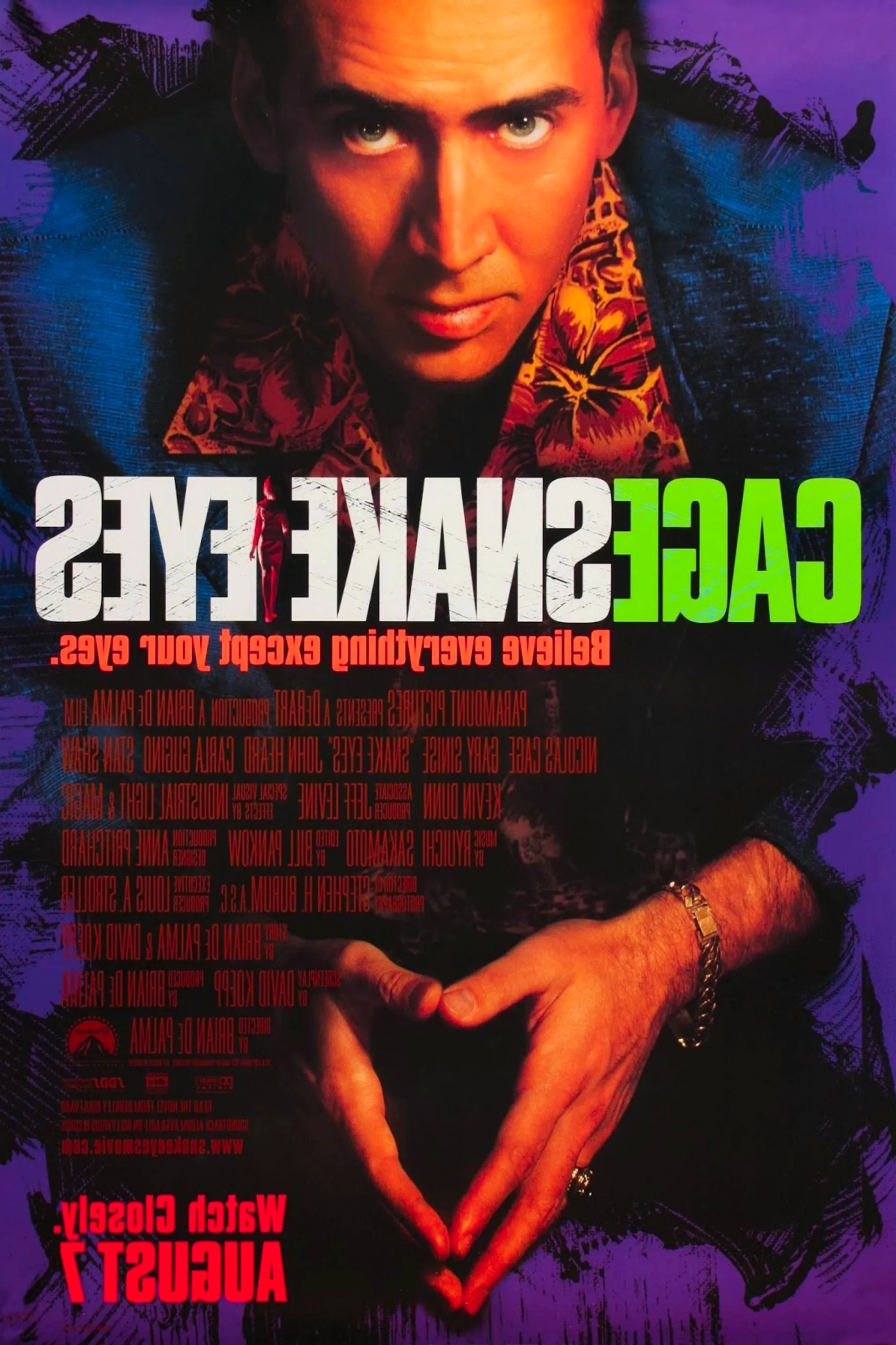 Snake Eyes (1998) - Poster Image