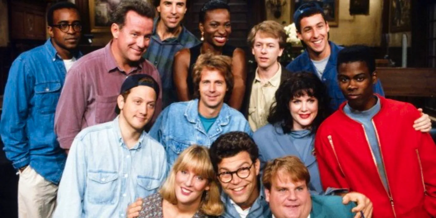 SNL season 18 cast Image