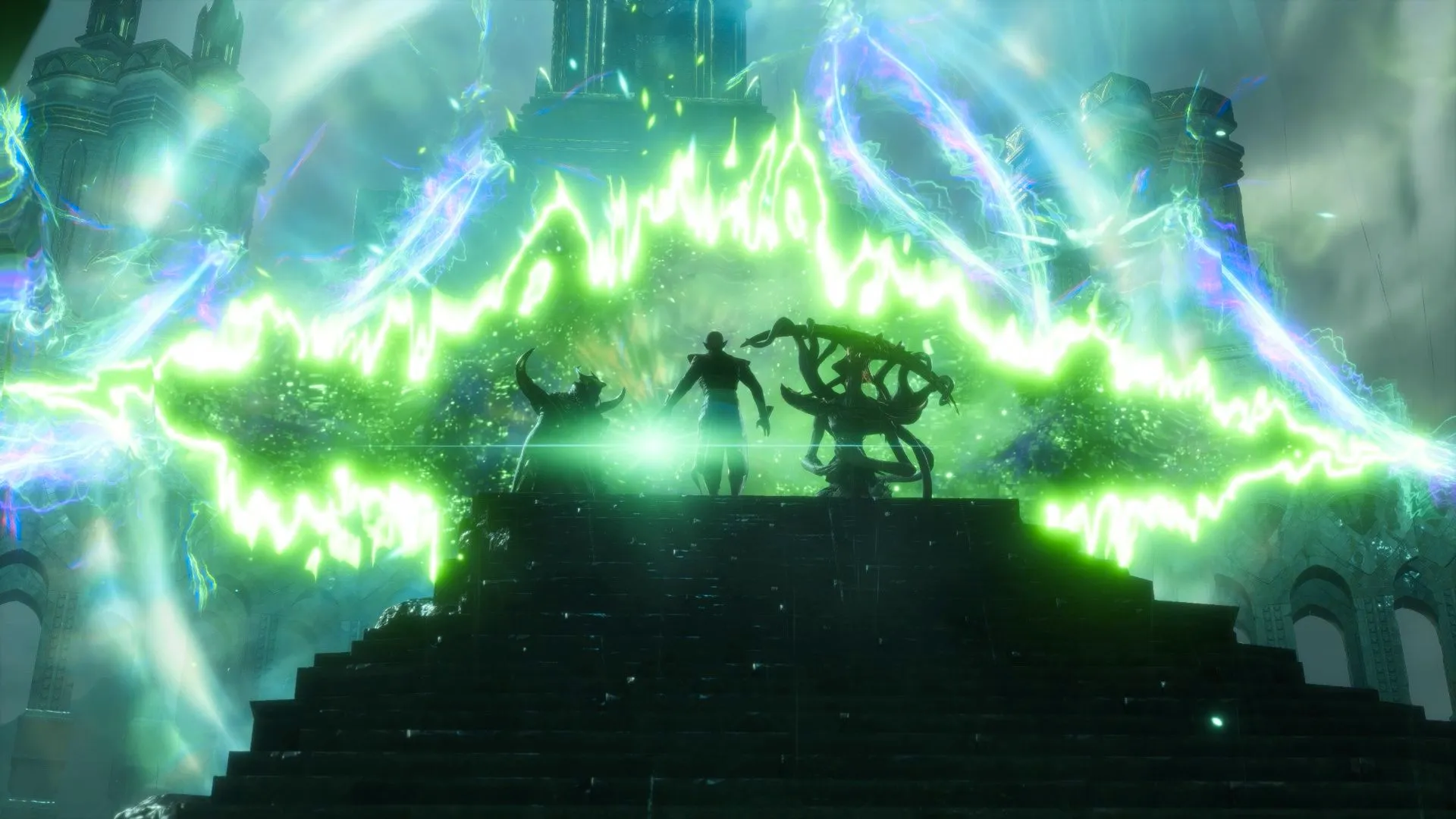 Solas Unleashes Two Elven Gods From The Veil During His Botched Ritual in Dragon Age The Veilguard Image