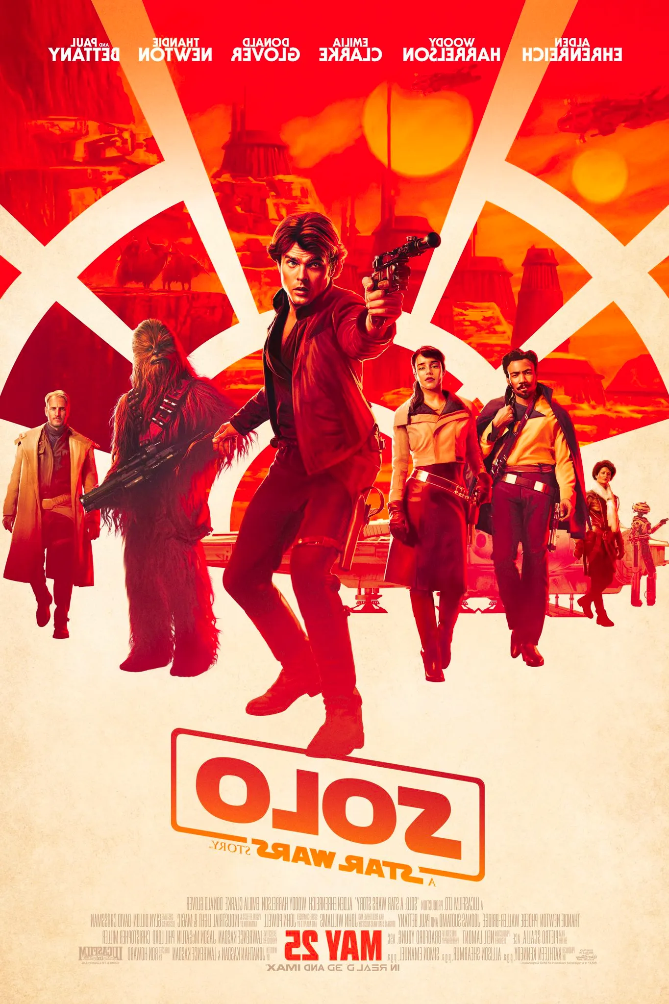 Solo A Star Wars Story Movie Poster Image