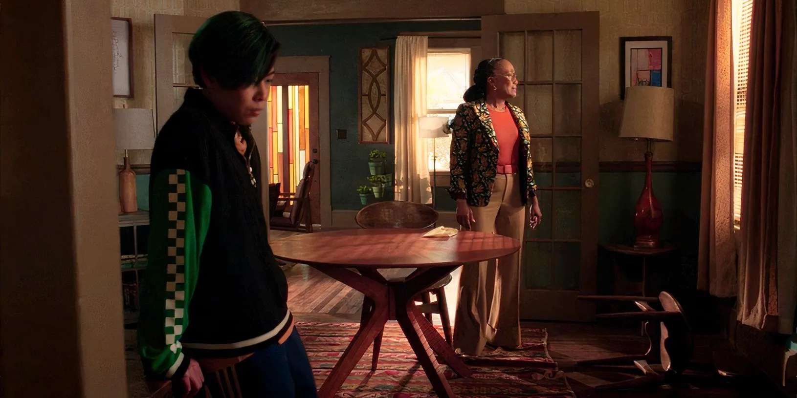 Sonja Sohn as Amanda Wagner and Cora Lu Tran as Nico in the Will Trent season 2 finale Image