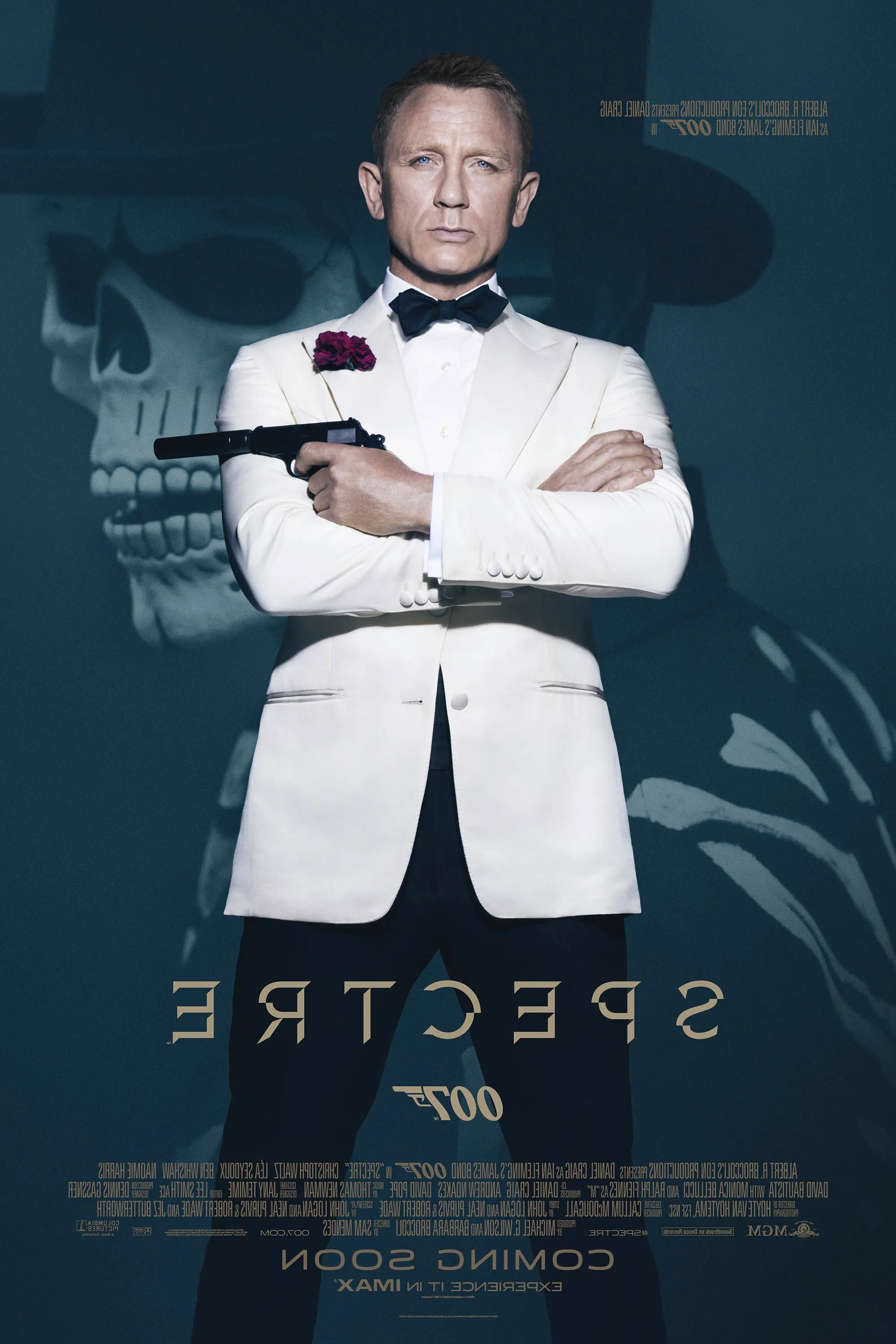 Spectre 007 Movie Poster Image