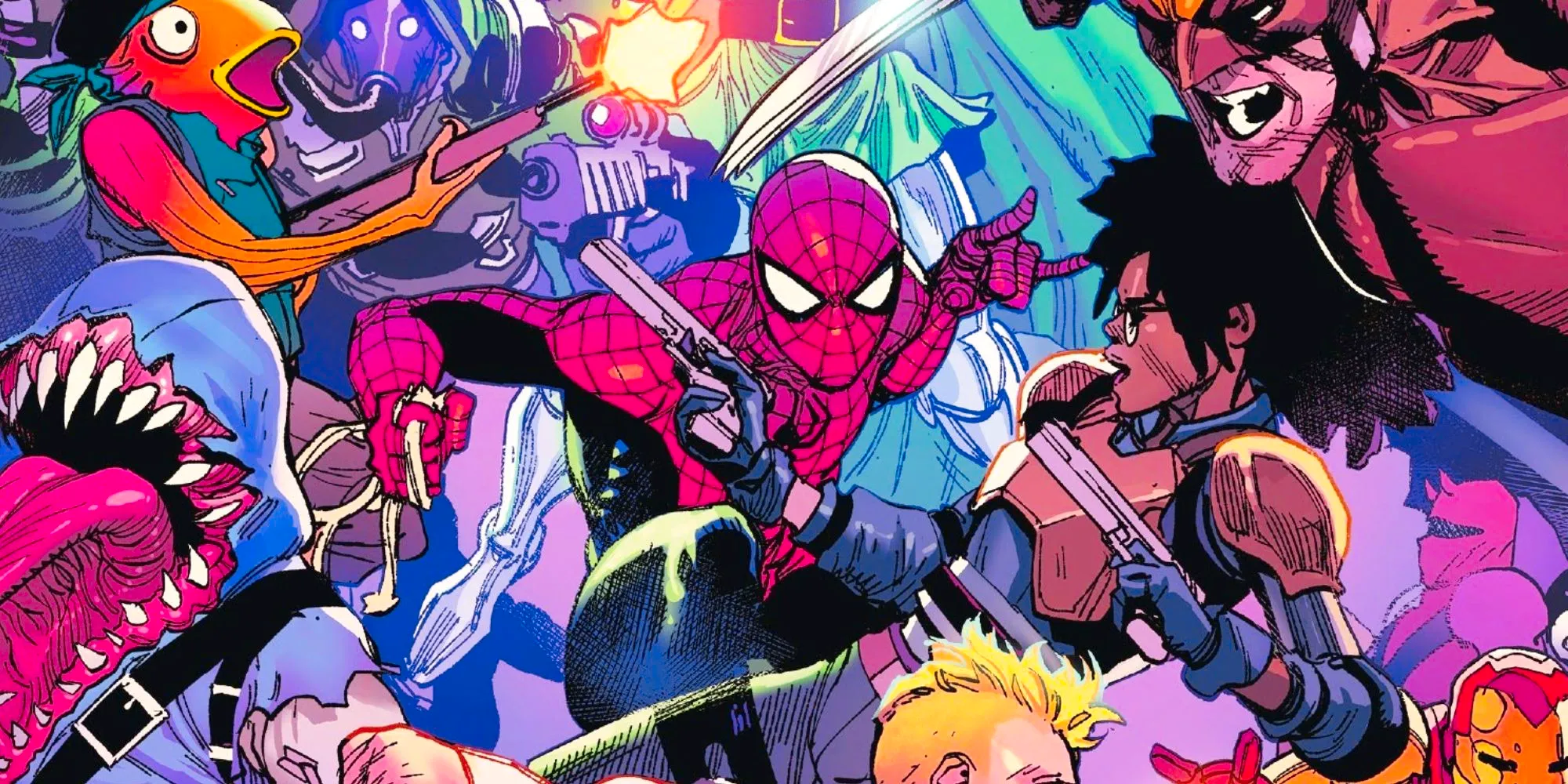 Spider-Man in Marvel's new Fortnite crossover Image