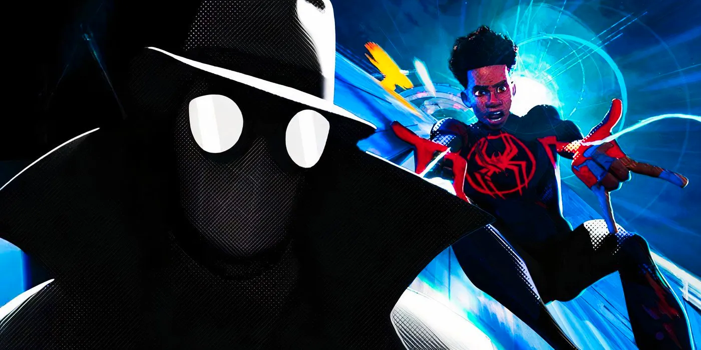 Spider-Man Noir and Miles Morales' Spider-Man in Sony's Spider-Verse franchise Image