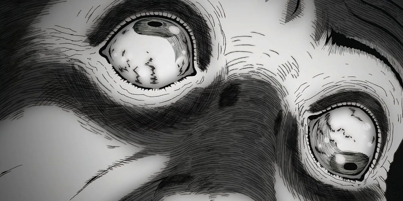 Spiralling eyes in Junji Ito's Uzumaki Image