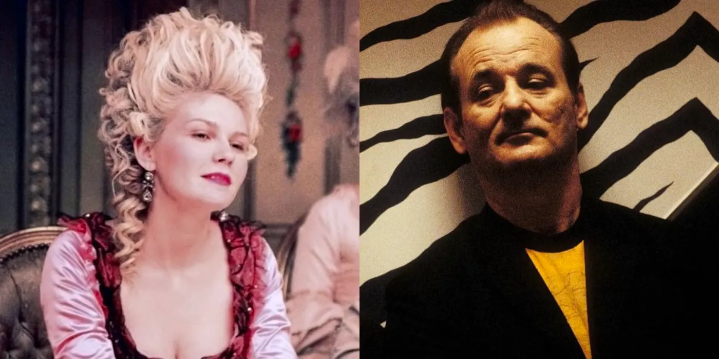 Split image of Bob in Lost in Translation and Marie Antoinette Image