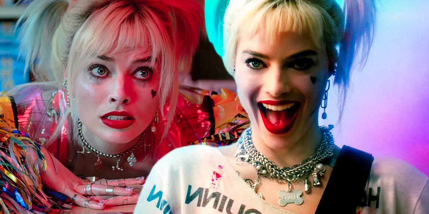 Split image of DCEU Harley Quinn Image