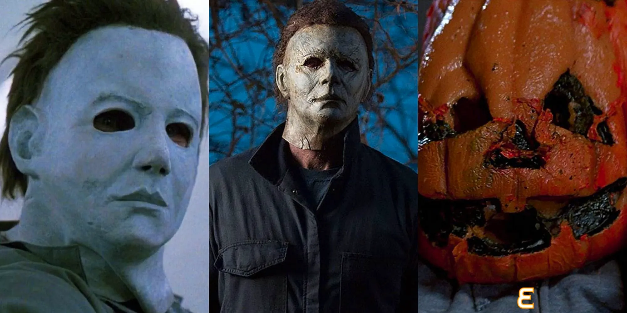 Split image of Halloween 3: Season of the Witch, Halloween, and Curse of Michael Myers Image