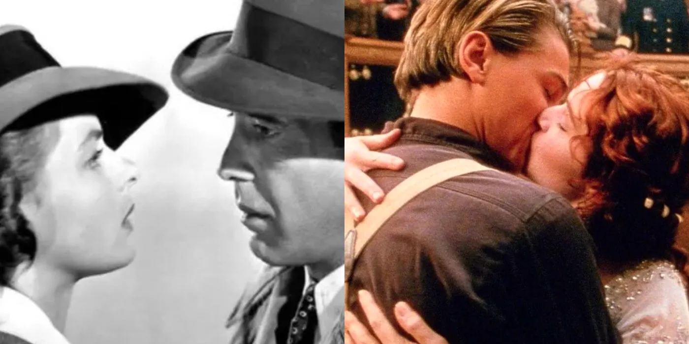 Split image of Titanic and Casablanca Image