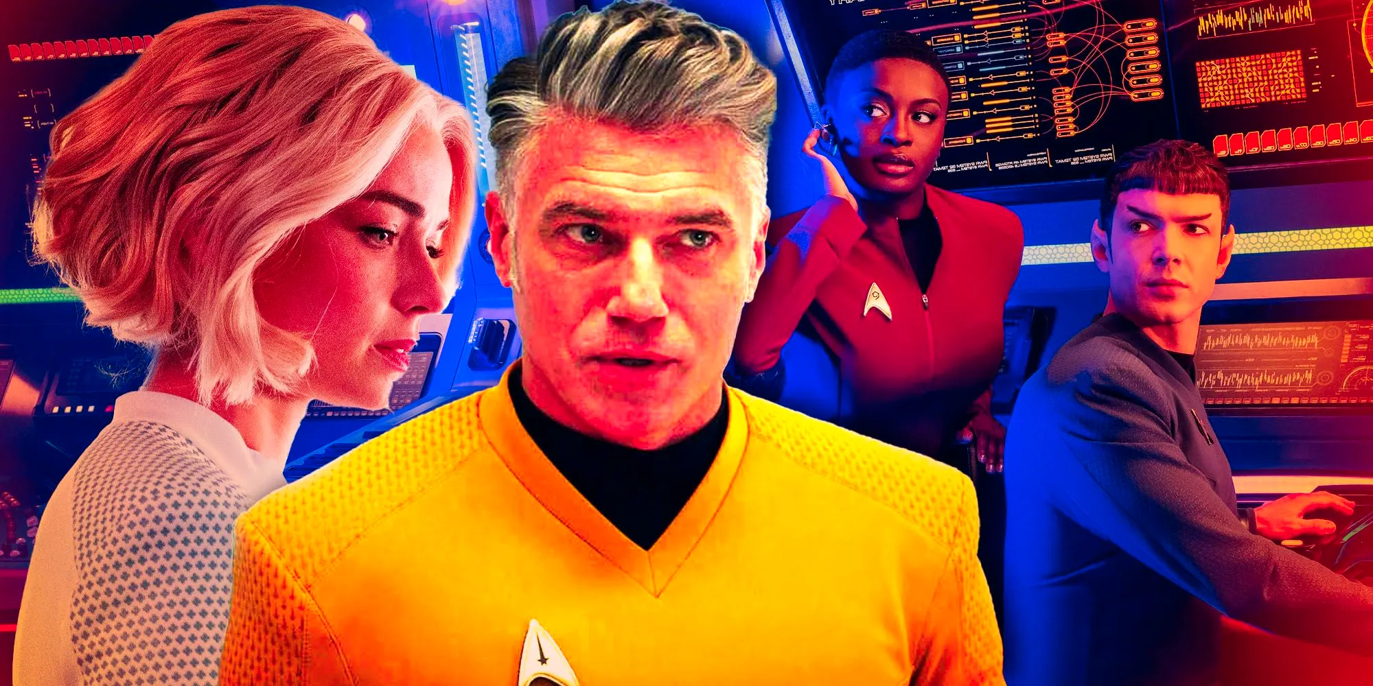 Spock, Uhura, Pike and Chapel in Star Trek: Strange New Worlds Image