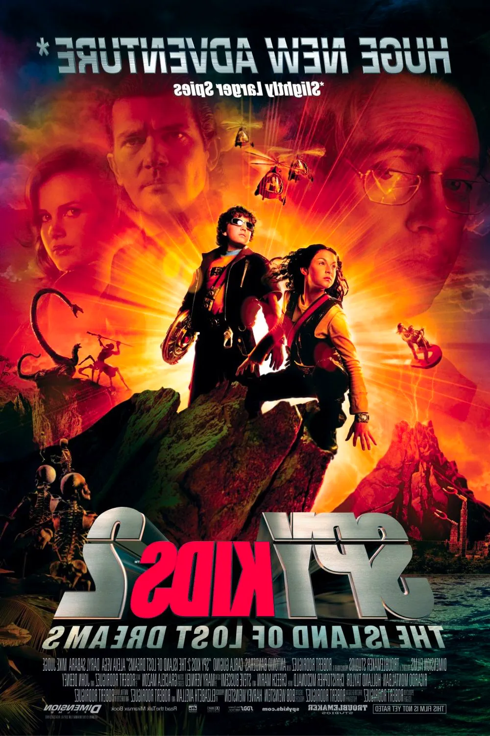 Spy Kids 2 The Ilsand of Lost Dreams Movie Poster Image