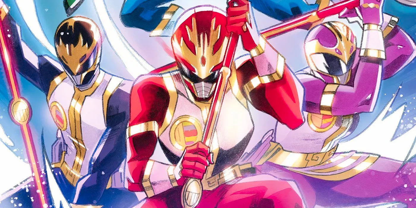 Squadron Power Rangers in the comics Image