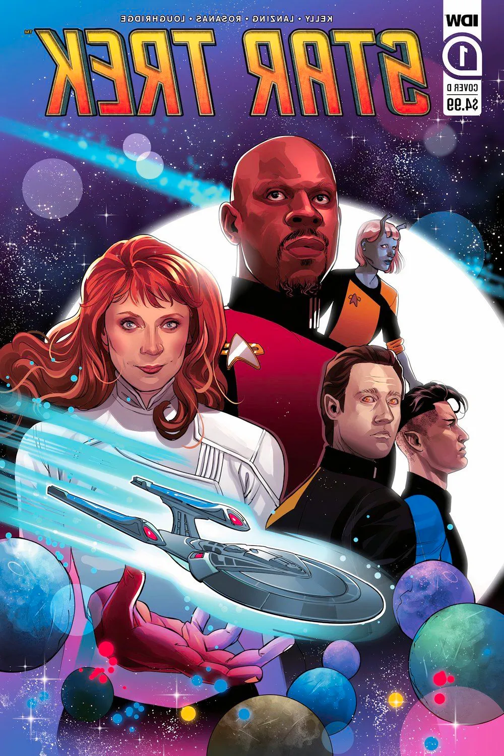 Star Trek #1 IDW Comic Cover Art Image