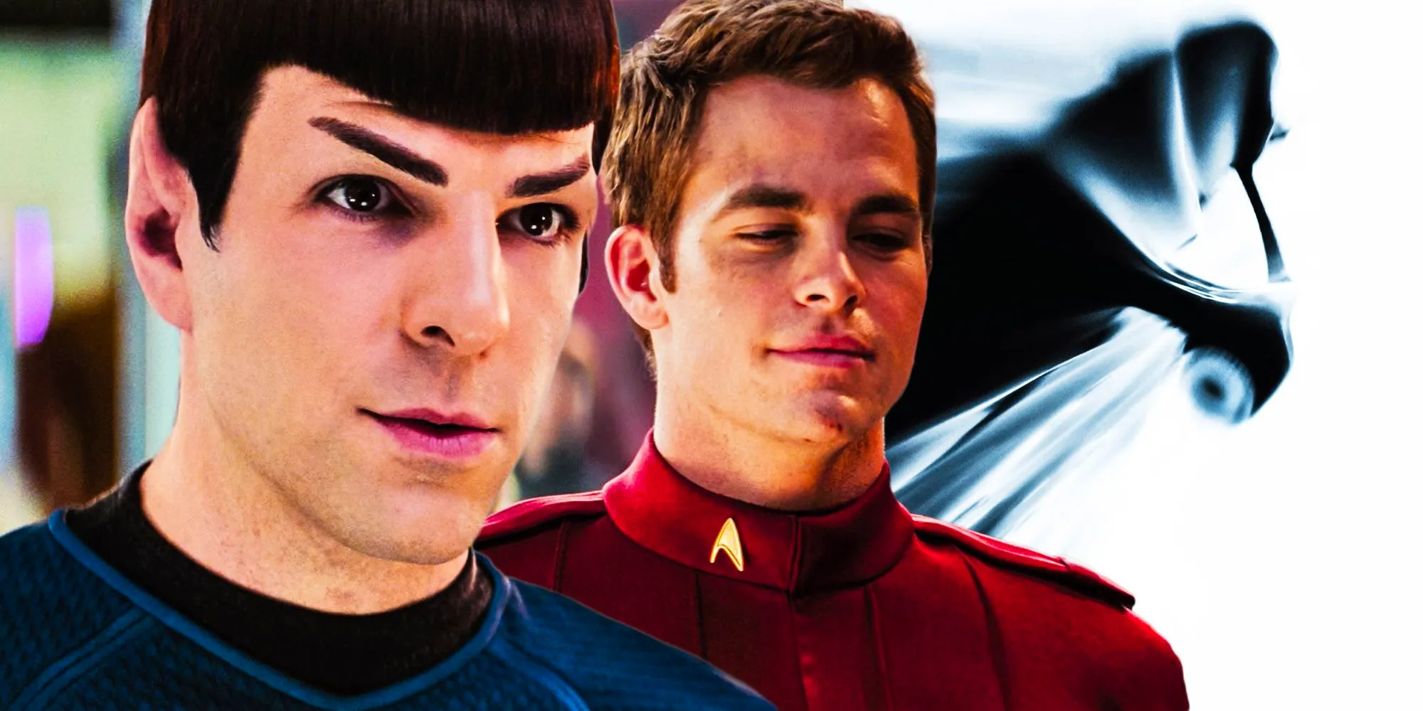 Star trek 2009 spock kirk enterprise Image