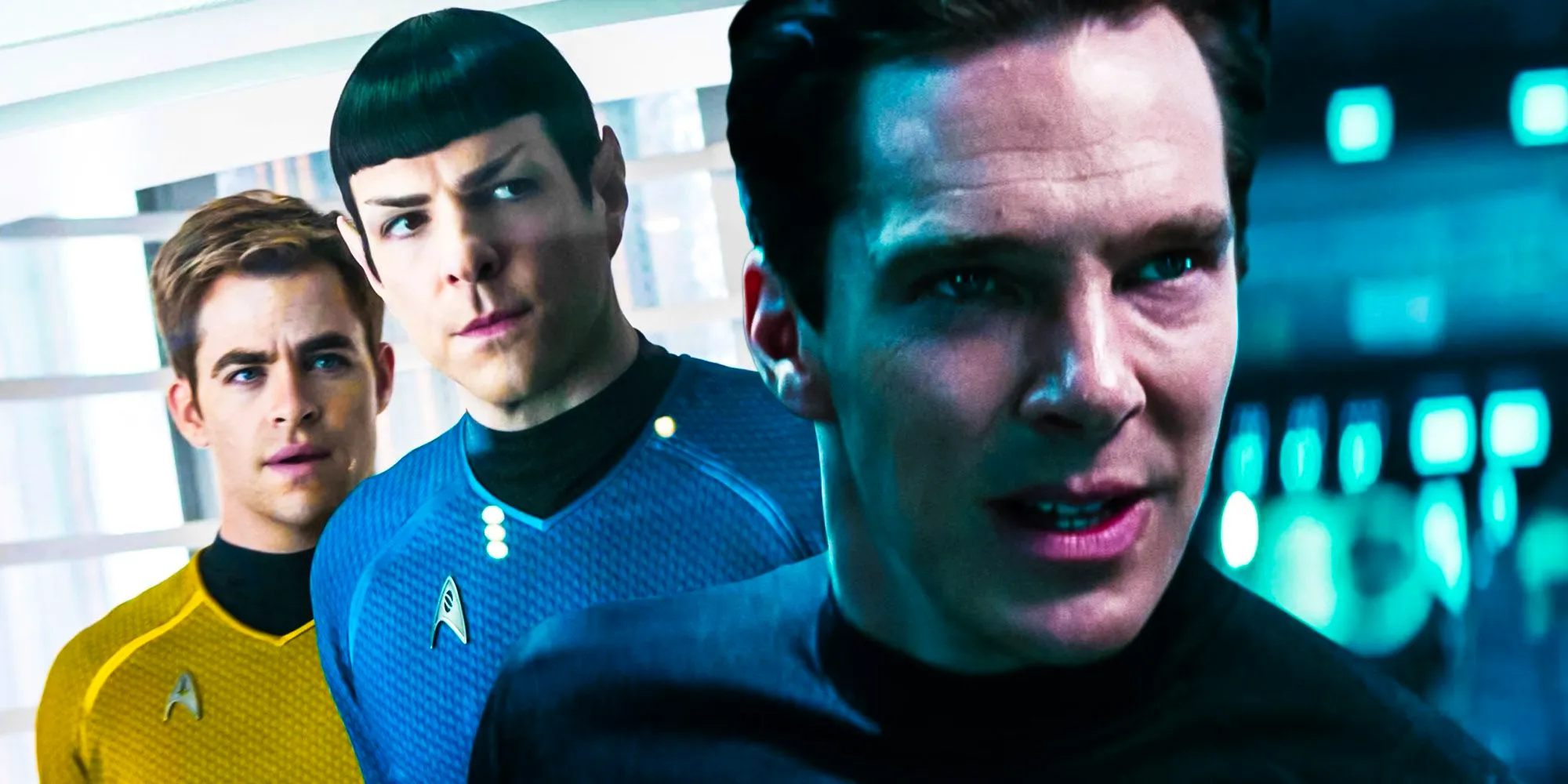 Star trek into darkness ending khan spock kirk Image