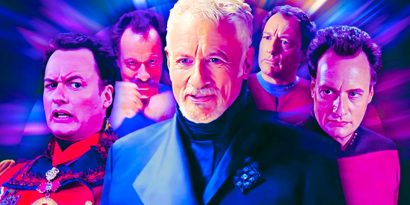 Star Trek John de Lancie Q TNG Voyager DS9 Picard Image