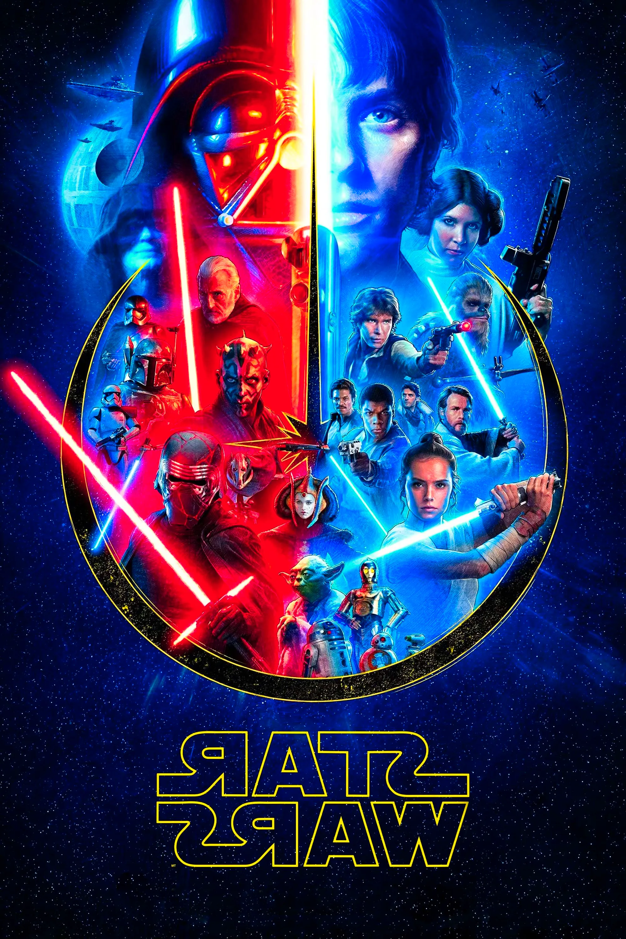 Star Wars Franchise Poster Image