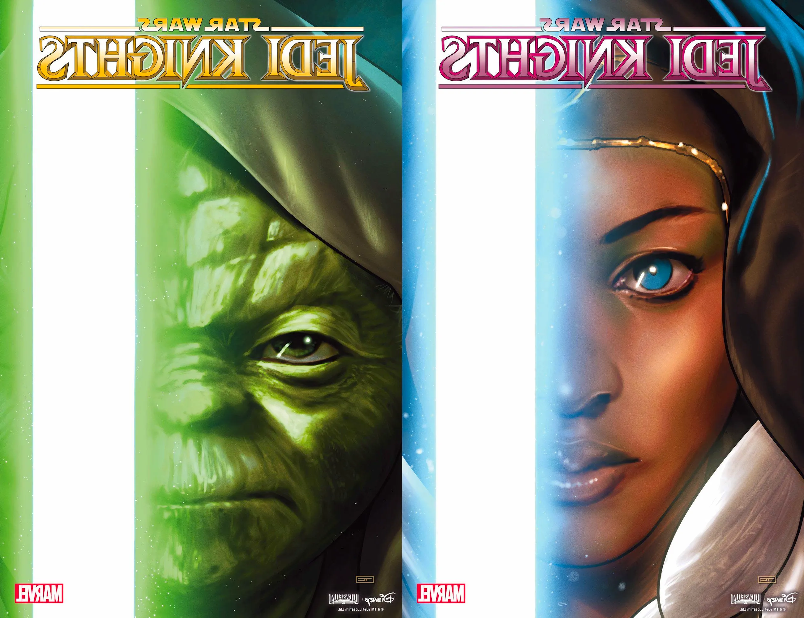 Star Wars Jedi Knights Foil Variant Covers by Taurin Clarke Image