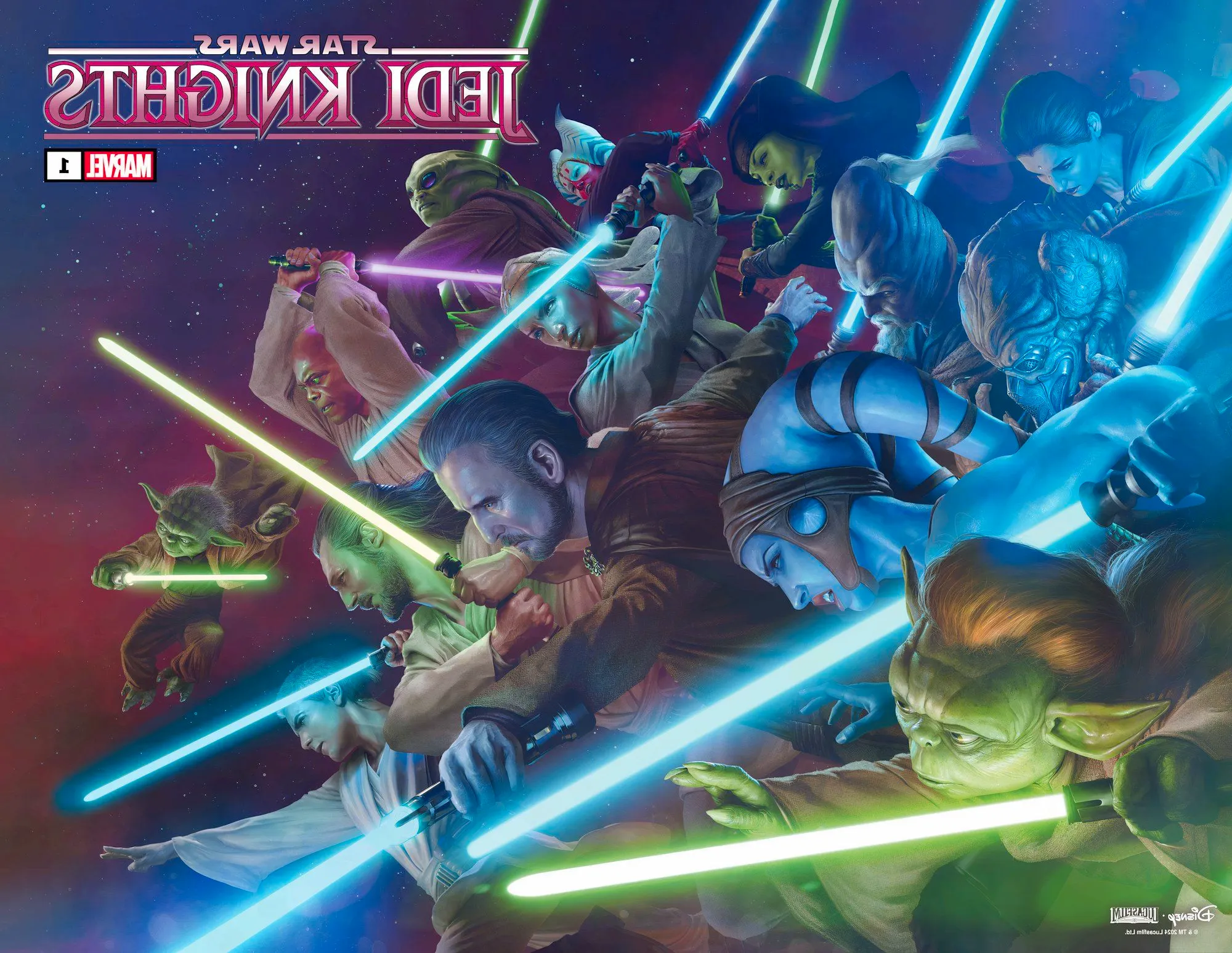 Star Wars Jedi Knights New Comic Cover Art Image