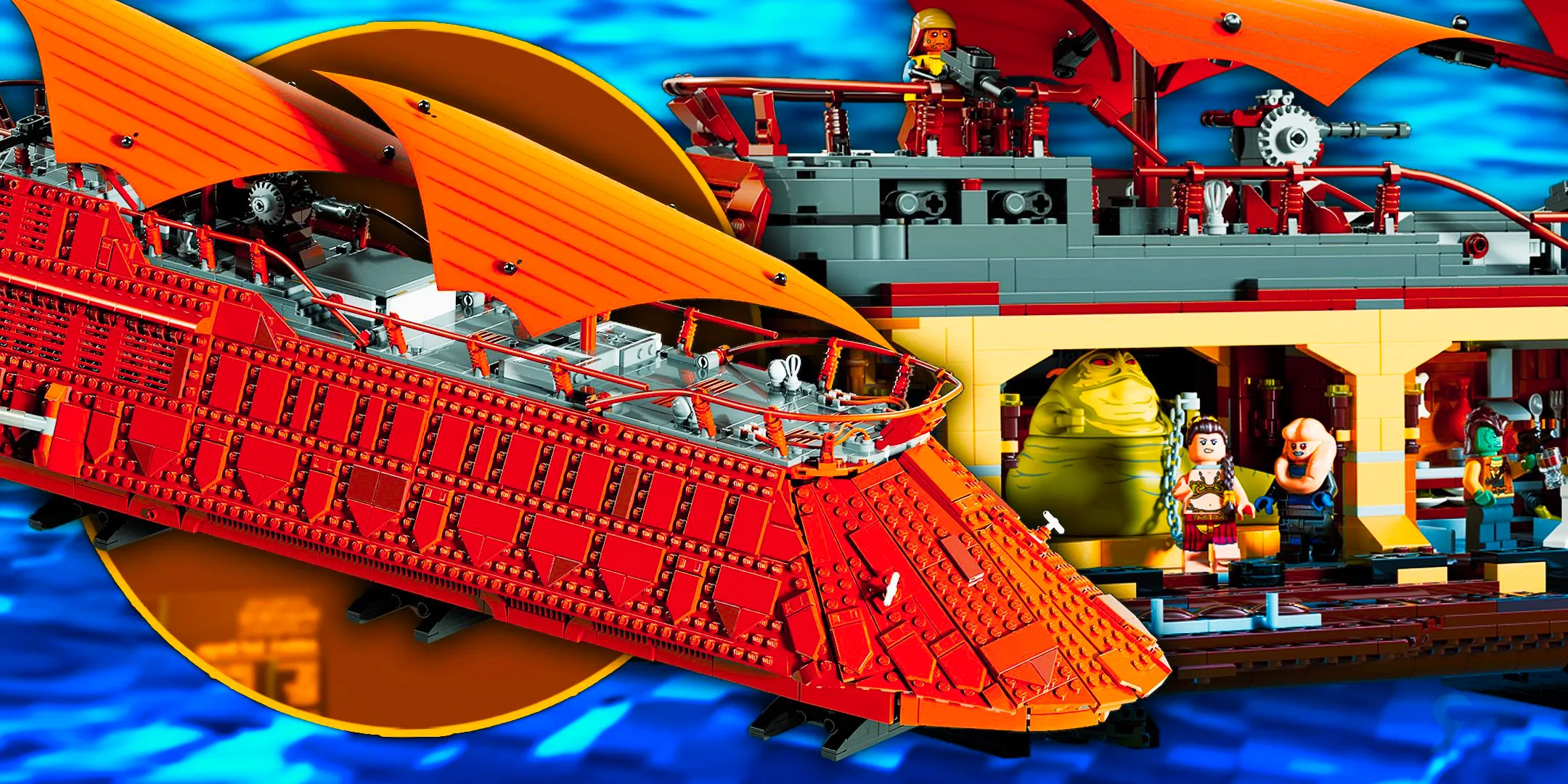 Star Wars New LEGO Set Is HUGE With Nearly 4000 Pieces Jabbas Sail Barge Image