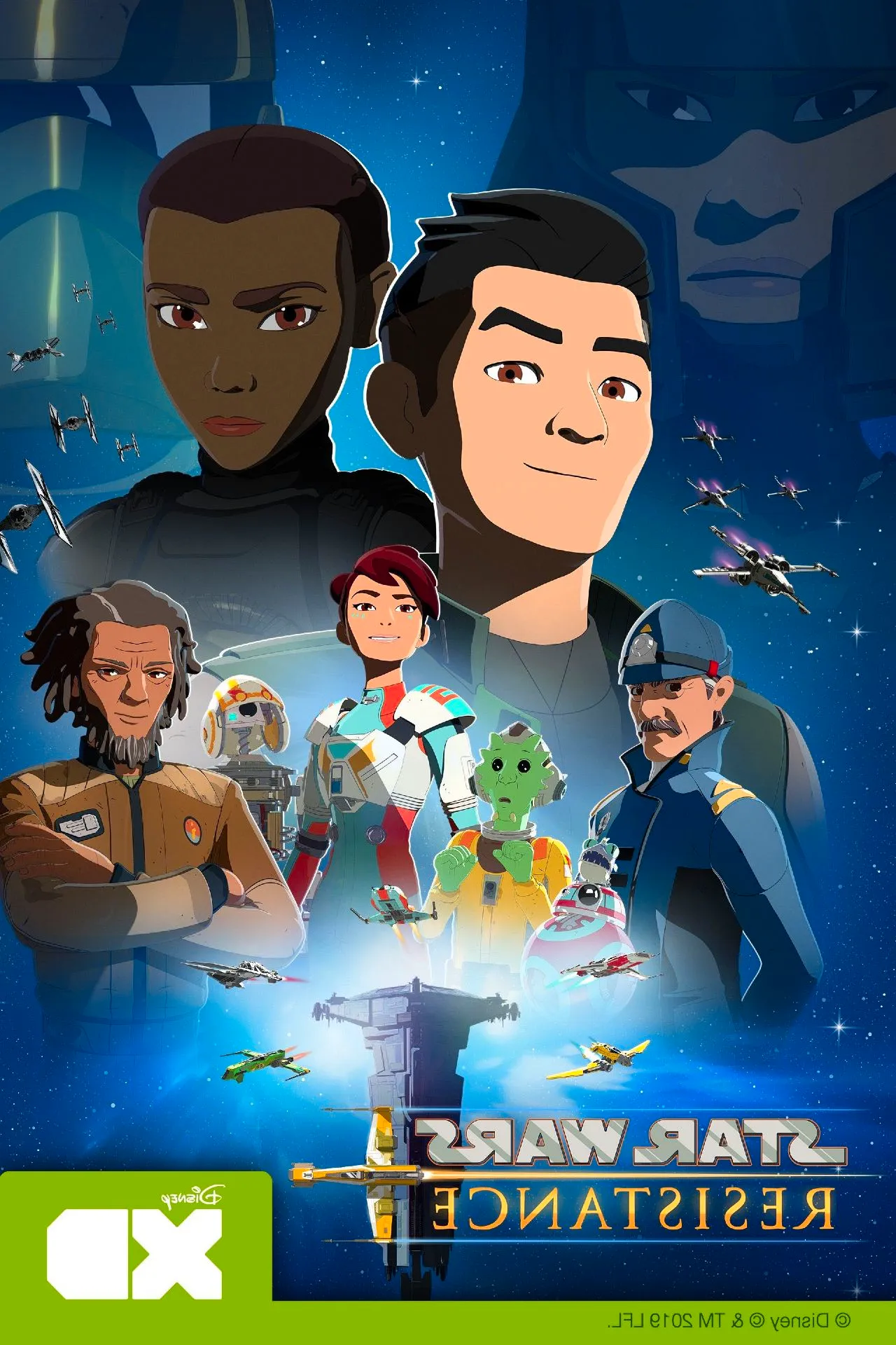 Star Wars Resistance TV Poster Image