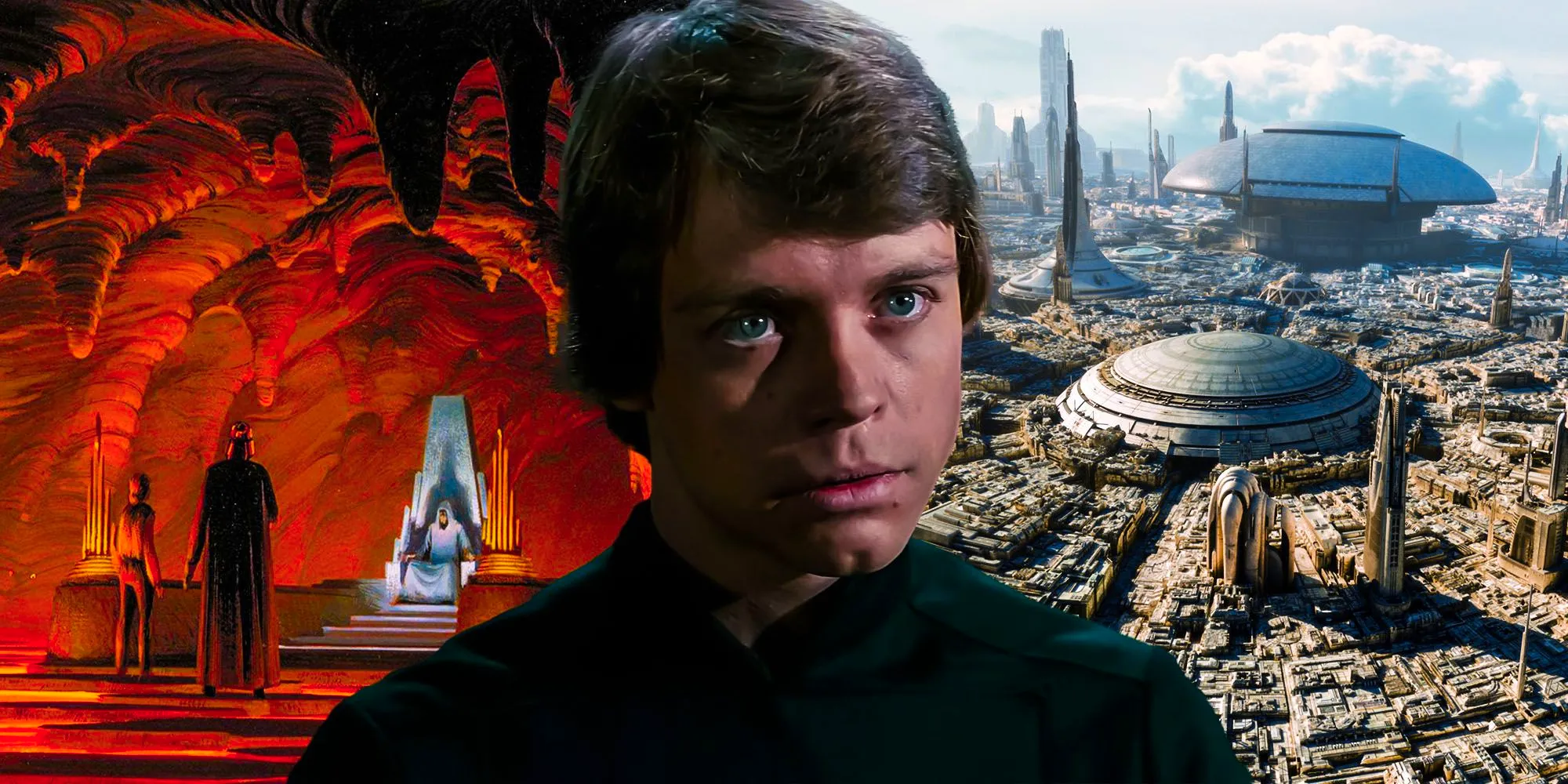 Star wars return of the jedi luke skywalker had abbadon original ending on coruscant Image