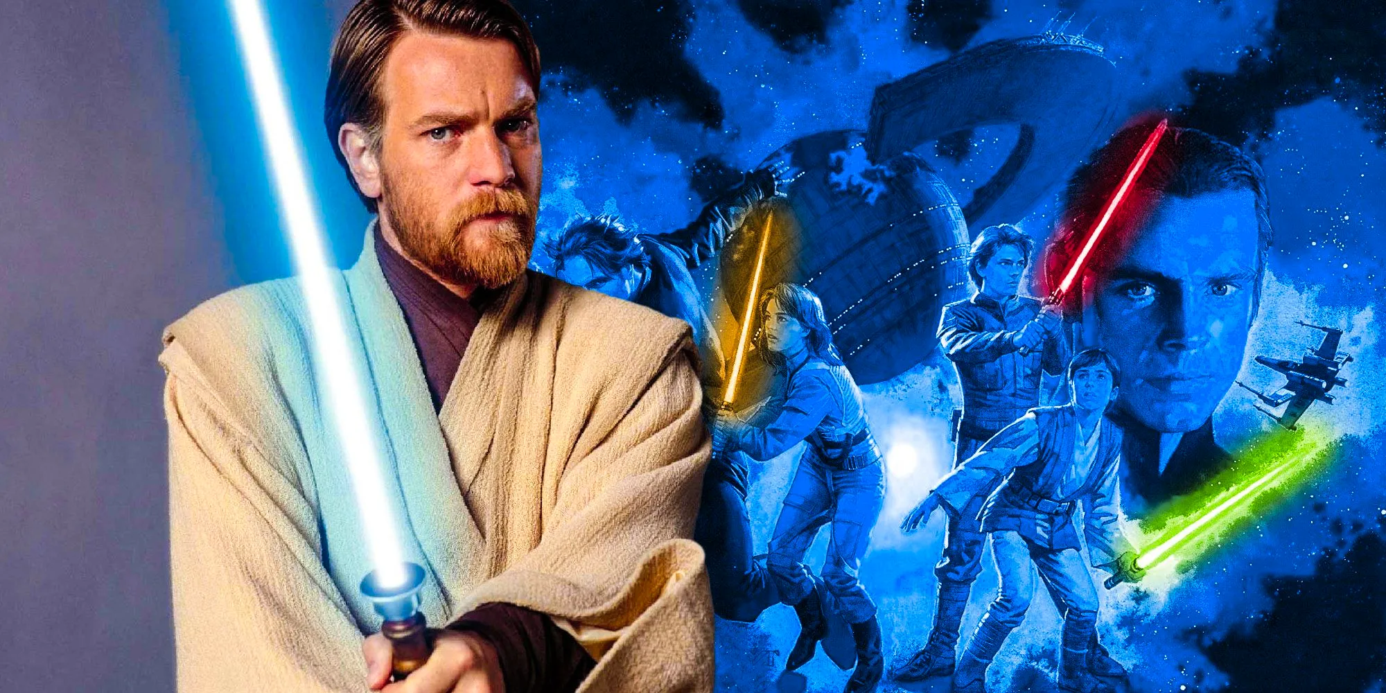 Star Wars the expanded universe Lightsaber Obi Wan Kenobi Image