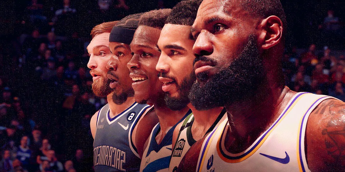 Starting 5 NBA Players with LeBron, Tatum, Edward, Butler, and Sabonis Image