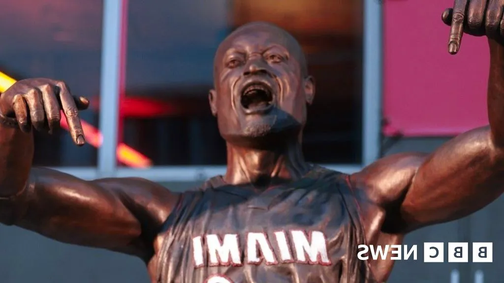 Statue of Miami Heat basketball superstar Dwyane Wade sparks backlash Image